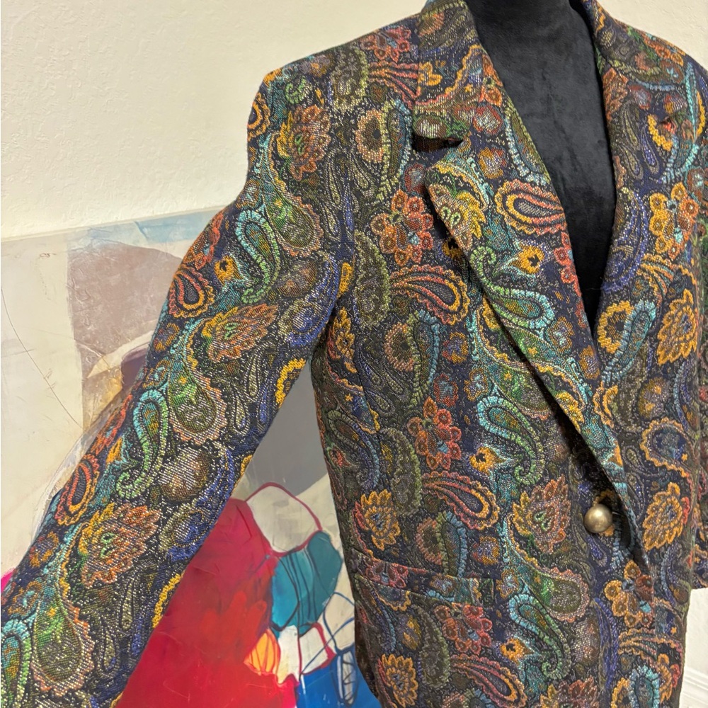 Paisley Multicolor Blazer